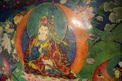 10 Painting Of Padmasambhava Guru Rinpoche In The Main Hall At Rong Pu Monastery Between Rongbuk And Mount Everest North Face Base Camp In Tibet.jpg